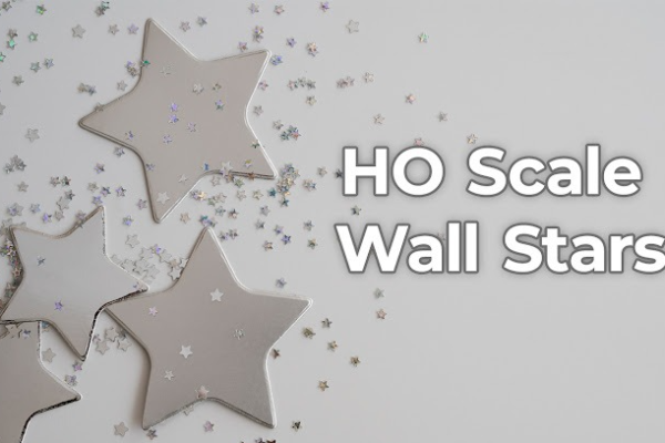 ho scale wall star​